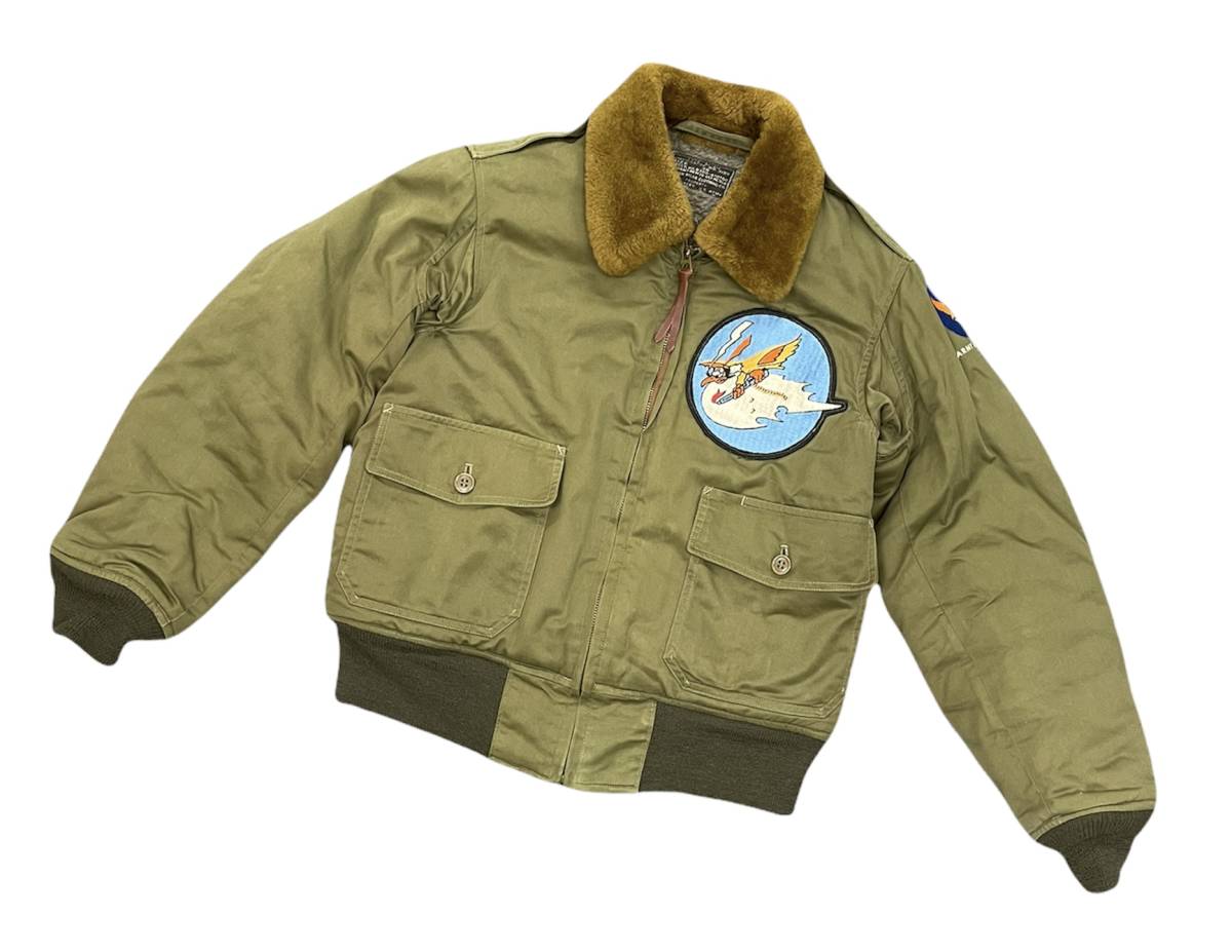 【超激得，大得価】 名作 BUZZ RICKSON&rsquo;S B-10 ワッペン カスタム フライトジャケット ブルゾン バズリクソンズ 36(36インチ)｜売買されたオークション情報、yahooの商品情報をアーカイブ公開 - オークファン 男性用