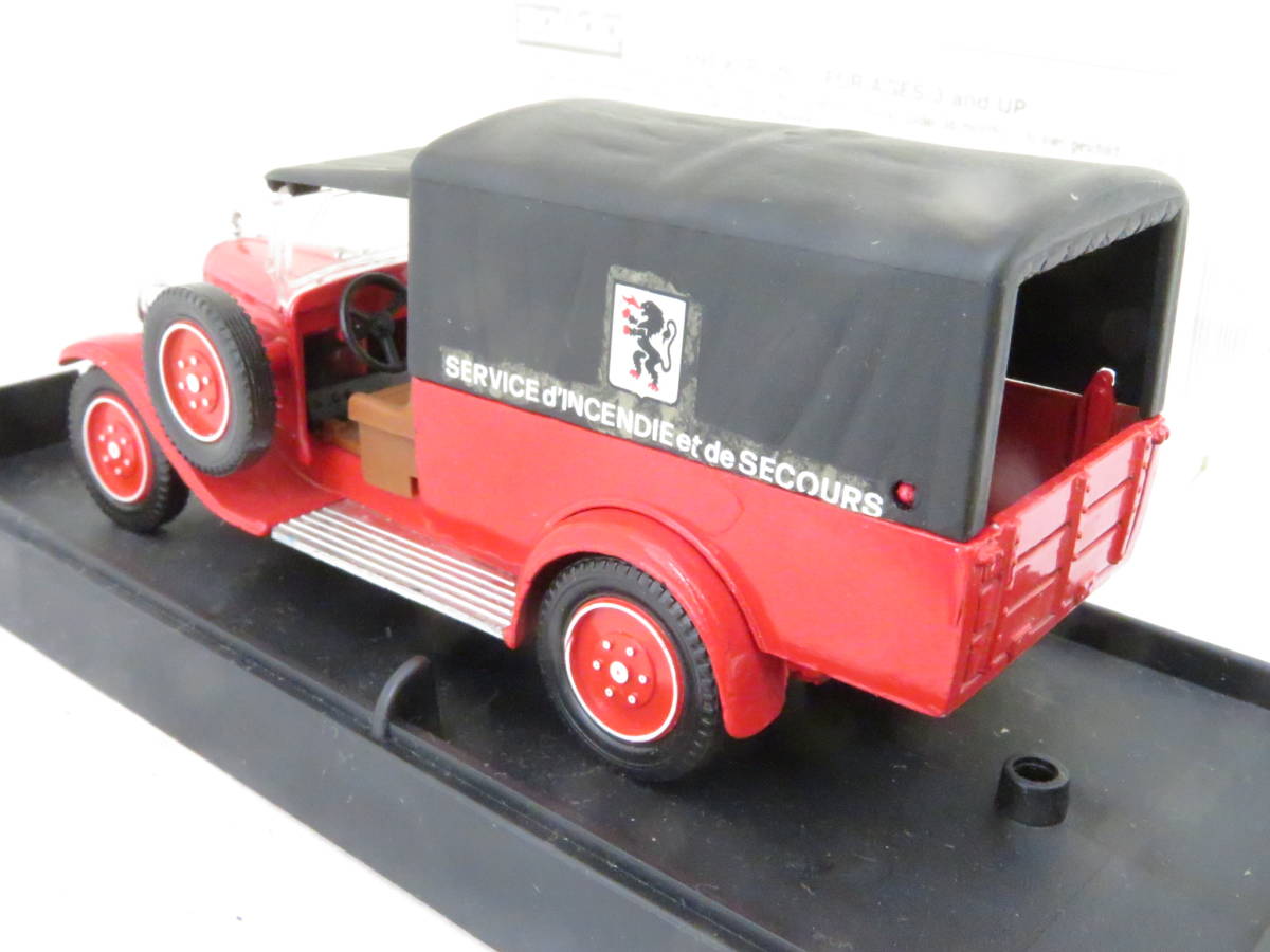 Solido MVI Micarola 1/43 – Citroen C4F Bâché Pompiers, État Neuf Avec Boîte
