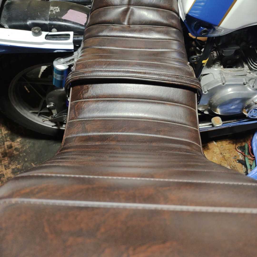 ゴキ GSX250E タックロールシート gsx250e 三段シート（車用品・バイク