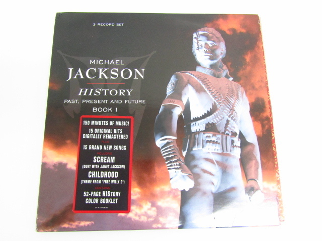 Michael Jackson Present Book HIStory Past, And Future
