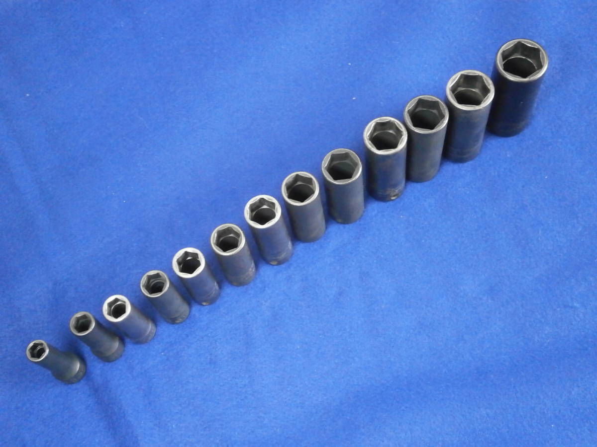 Snap-on スナップオン 差込3/8sq インパクト 対応 ディープ ソケット 