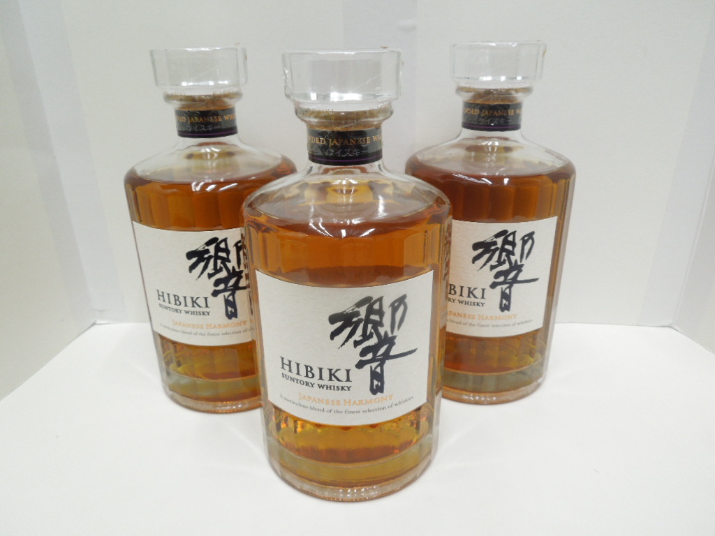 2363 酒祭 洋酒祭 響 ジャパニーズハーモニー 700ml 43% 3本セット 未開栓 SUNTORY HIBIKI ウイスキー Japanese Whiskey