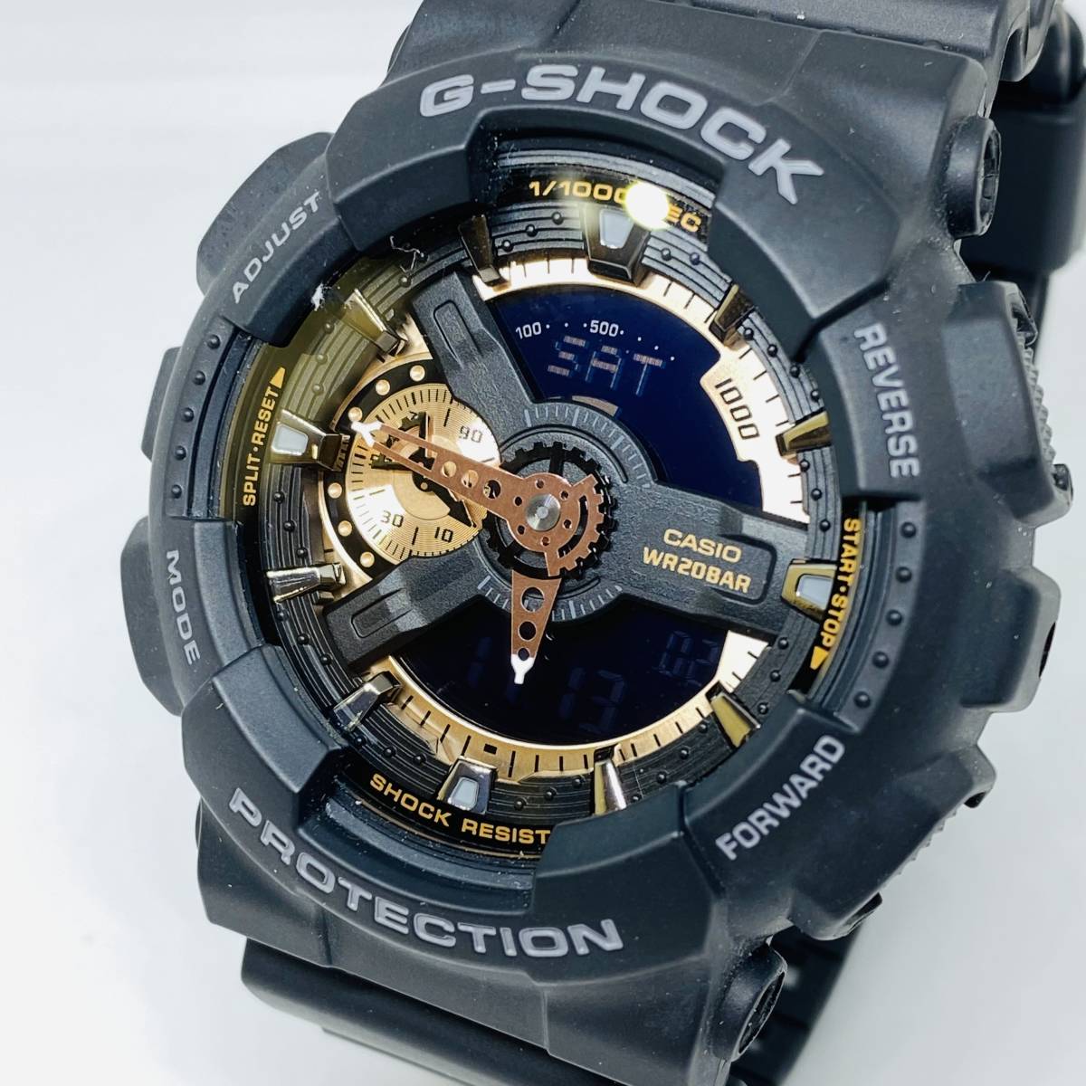 CASIO カシオ G-SHOCK Gショック GA-110RG 稼働品 アナログ ローズ 