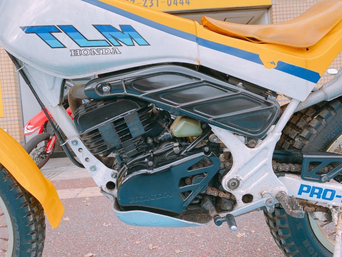 古き良き時代の本田 2ストTLM200R 1985年式 モタードよりオフロード 