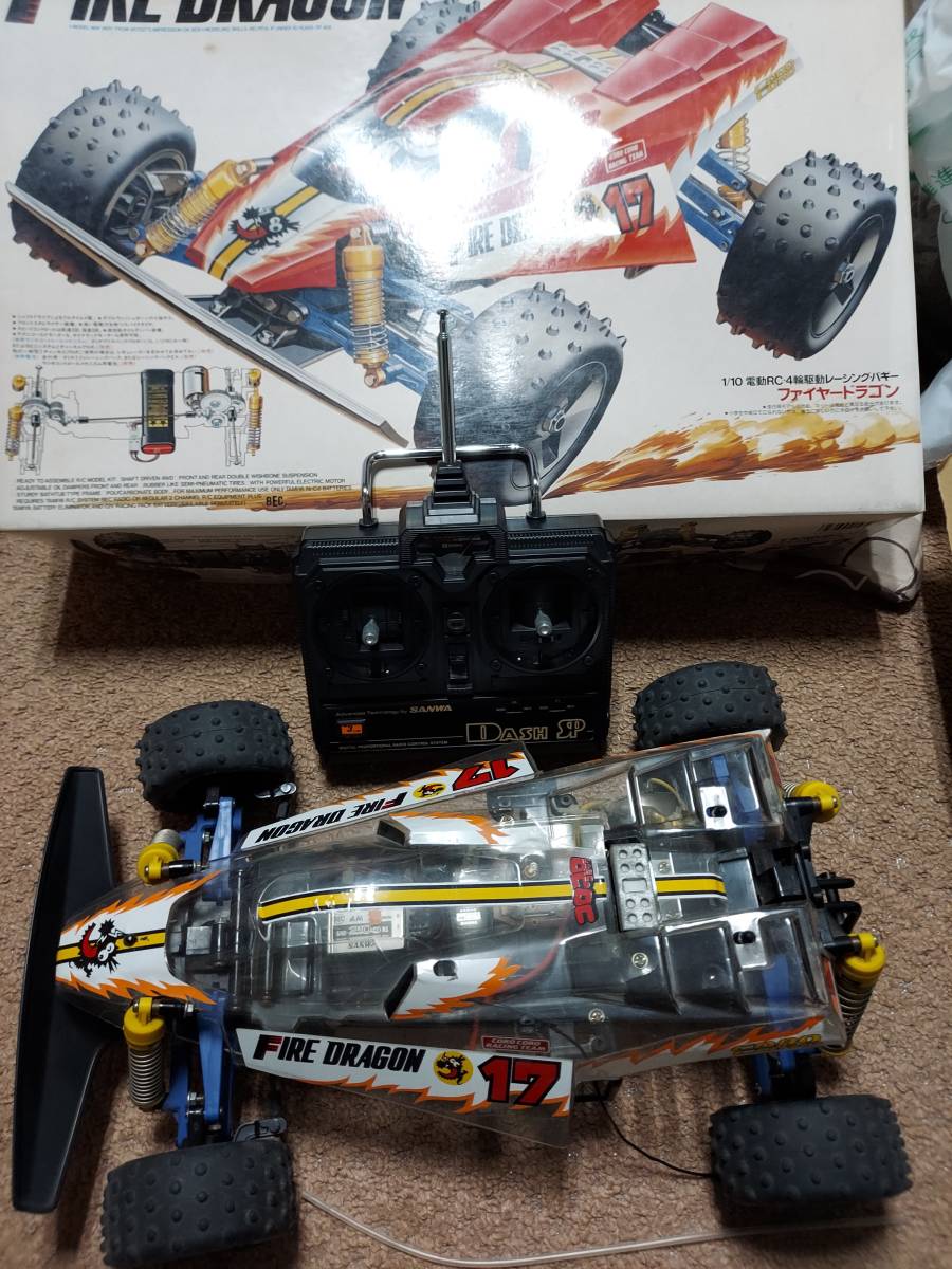 タミヤ ファイヤードラゴン RC 当時物 ミニ四駆 昭和レトロ ファイヤー