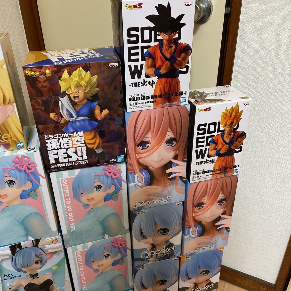 クリスマス大福袋！フィギュア60個大量出品！！ドラゴンボール、鬼滅の 