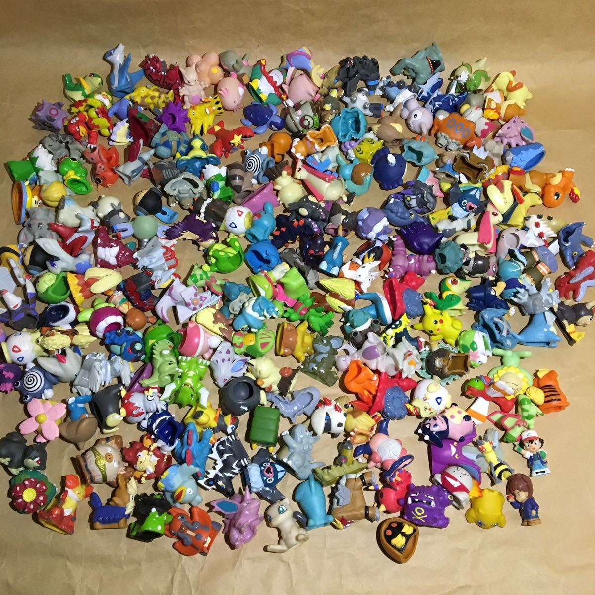 1893体セット ポケモン 指人形 ポケモンキッズ DX デラックス クリア 