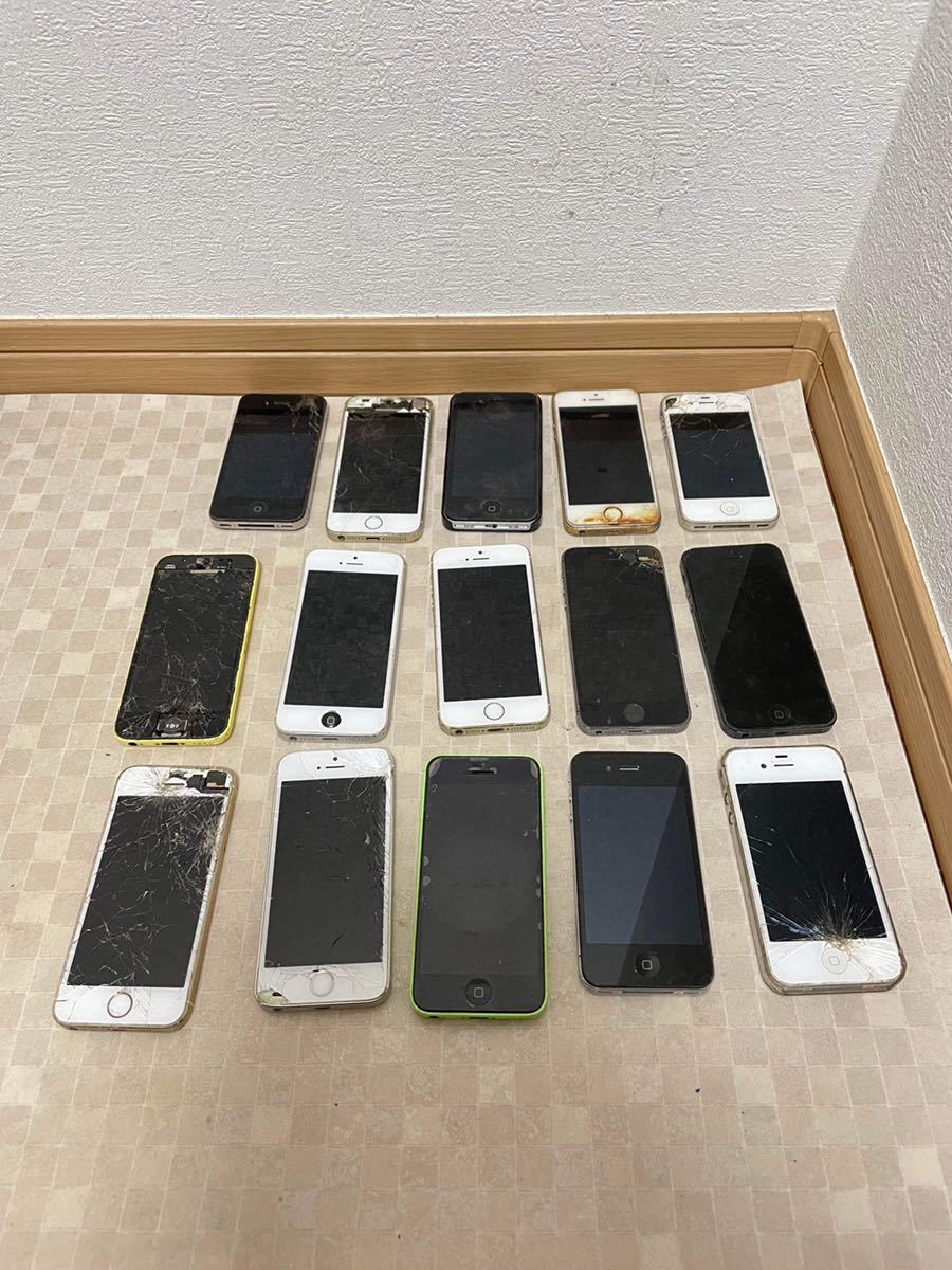ジャンク iPhone 15台 まとめて A*P様 15台 まとめて ジャンク iphonet