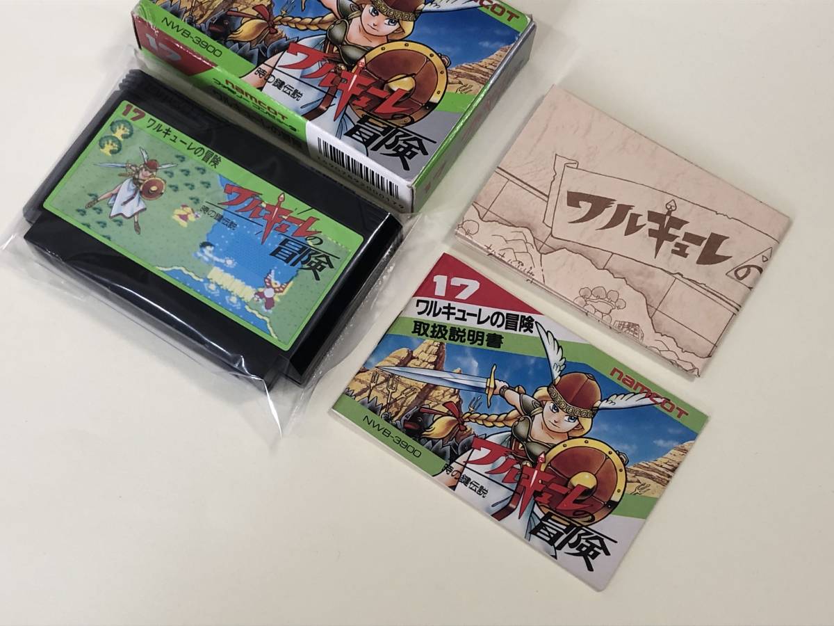 ワルキューレの冒険 良好品 中身綺麗 公式記録全集 40周年記念 株式会社 良好品　ワルキューレの冒険　中身綺麗　箱説付き　珍品　レア　希少