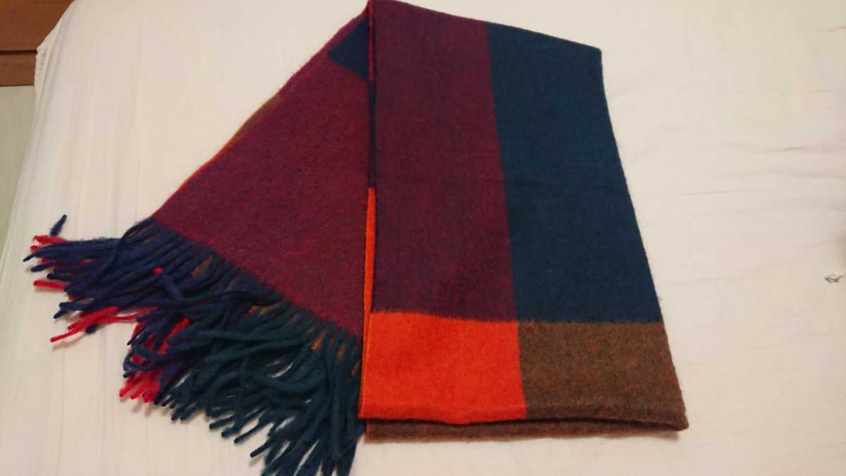 未使用品 フルラ マフラー ストール カシミヤ100% モンゴルカシミヤ  