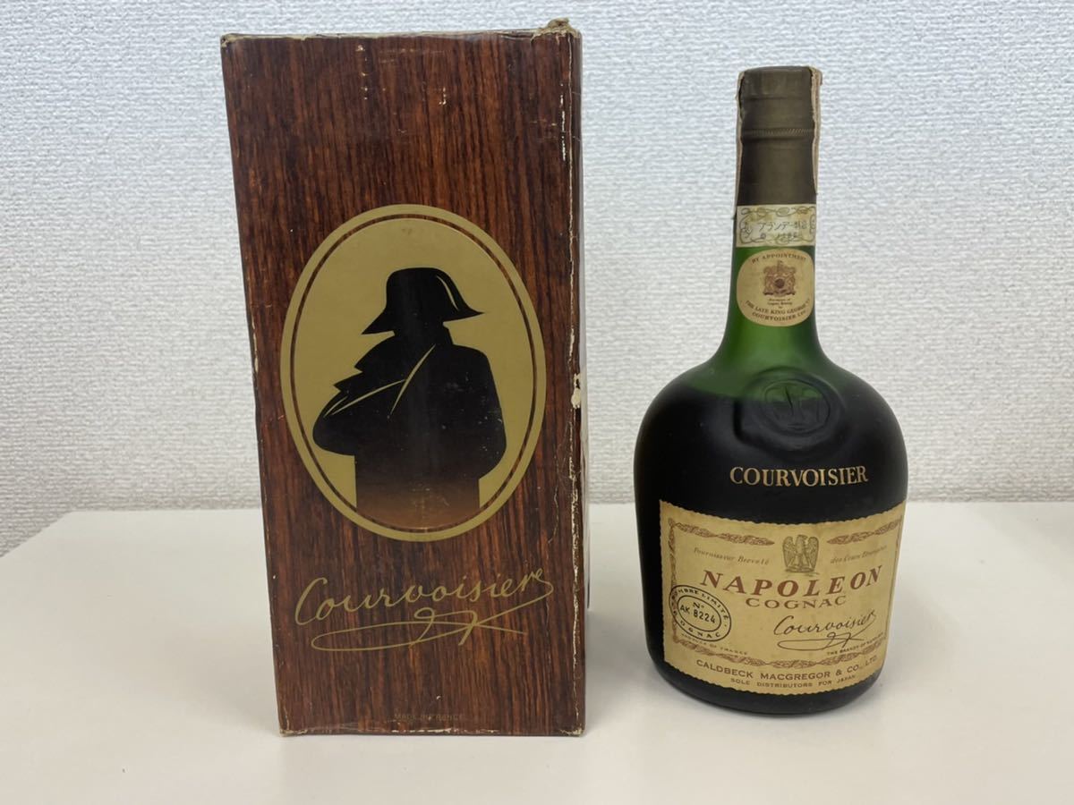 COURVOISIER NAPOLEON クルボアジェ ナポレオン コニャック ブランデー 旧ボトル 40% 700ml 未開栓 古酒 箱(クルボアジェ)｜売買されたオークション情報、yahooの商品情報をアーカイブ公開 - オークフ コニャック