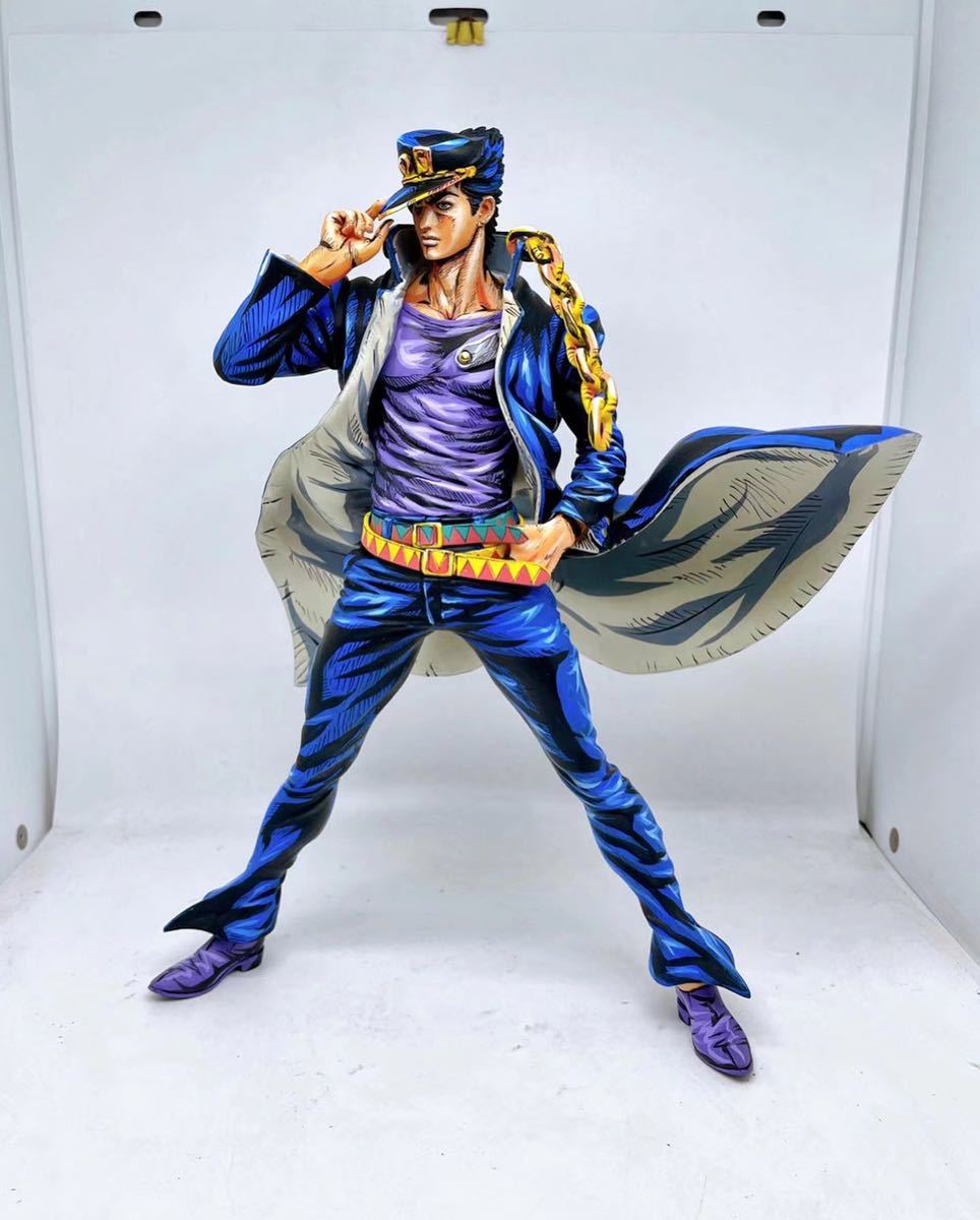 ジョジョの奇妙な冒険 SMSP 空條承太郎フィギュア 二次元リペイント(空 