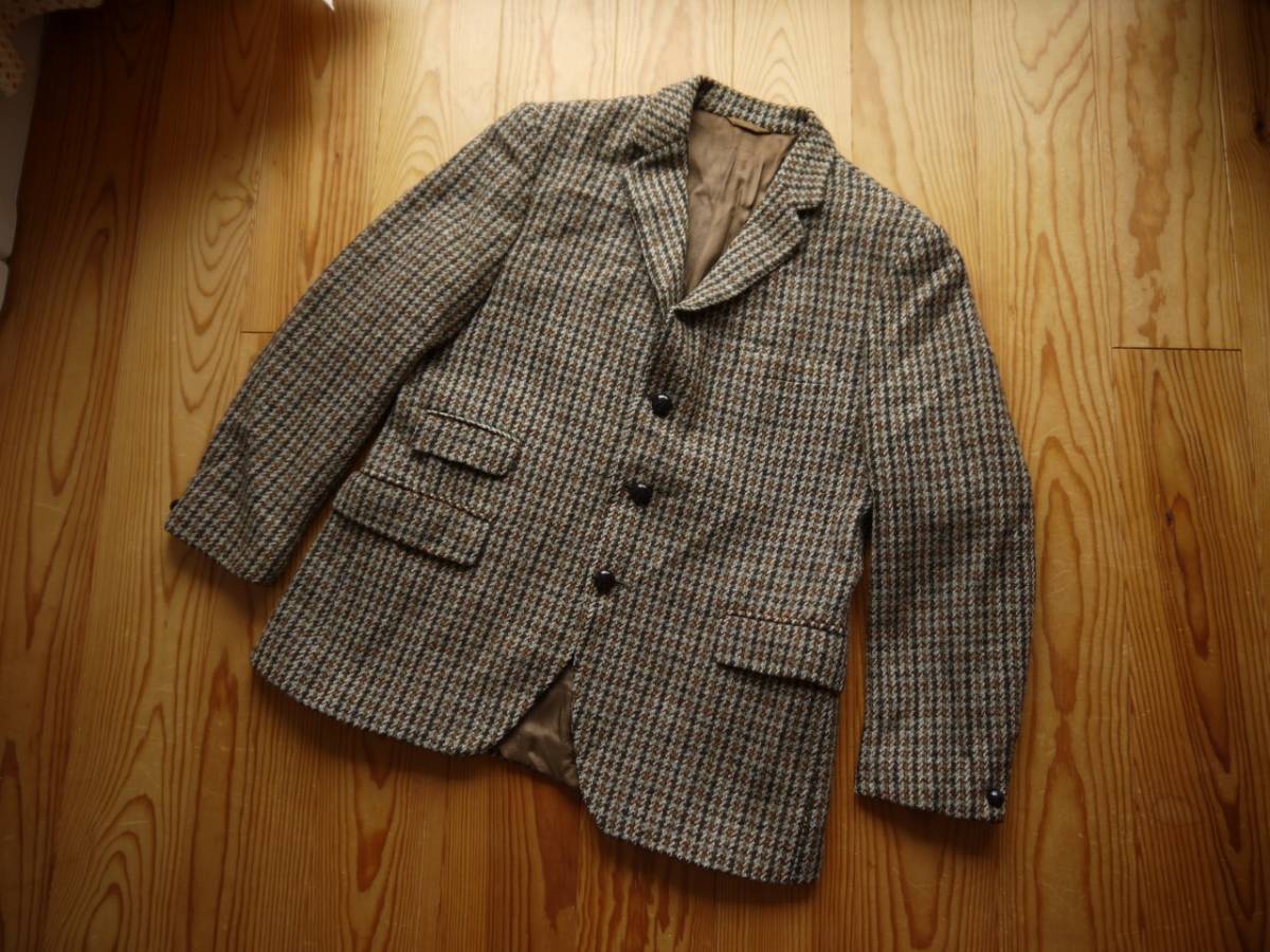 Tweed jacket ツイード ヴィンテージジャケット Harris Tweed