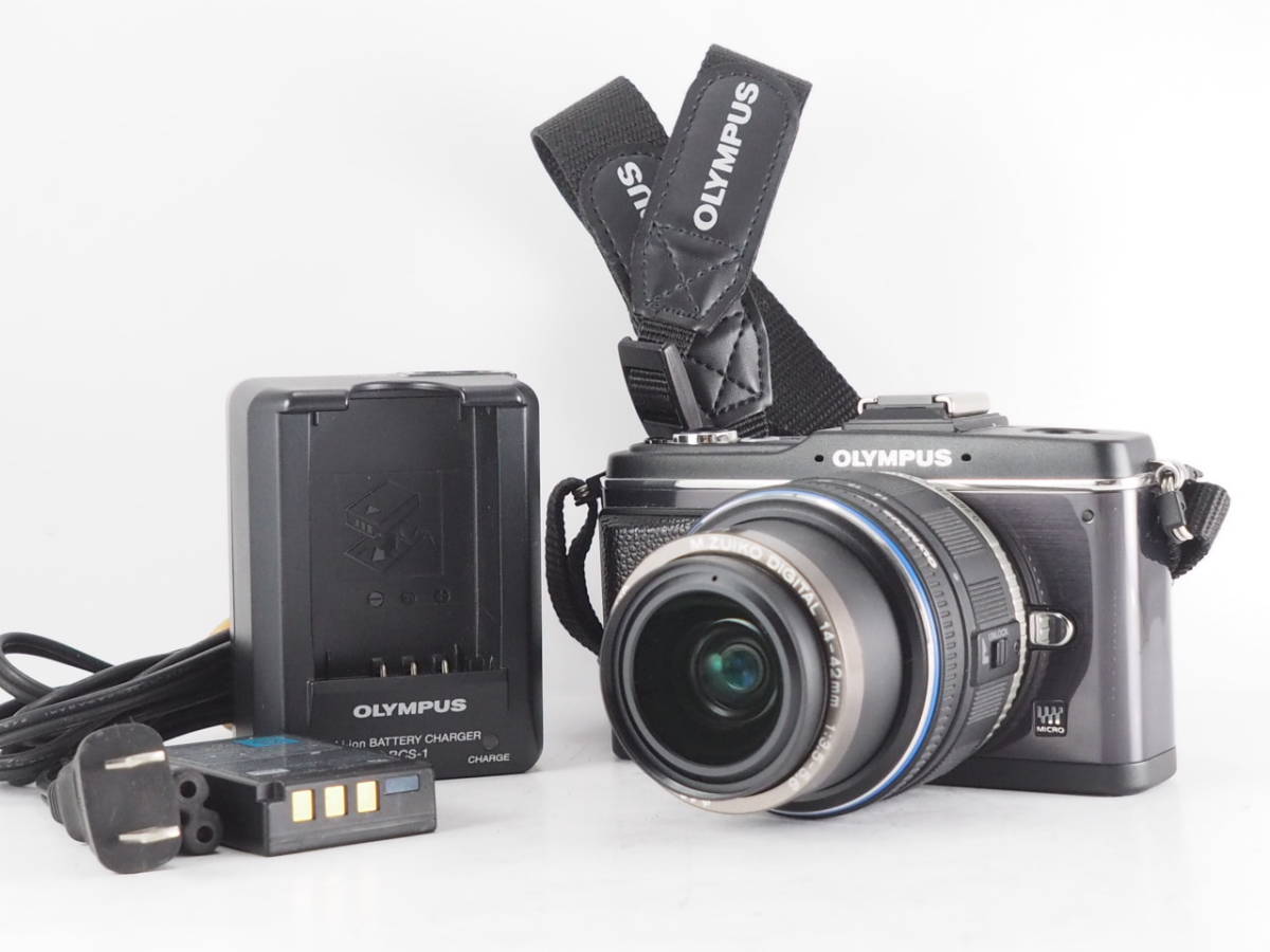 E-P2 オリンパス PEN OLYMPUS - ブラック | ミラーレス一眼 E-P1／E-P2 