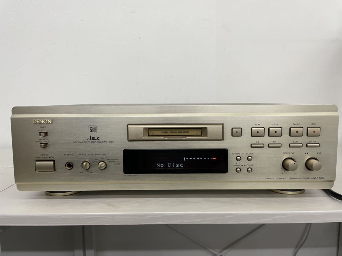DENON DMD-1000 MDレコーダー ♪