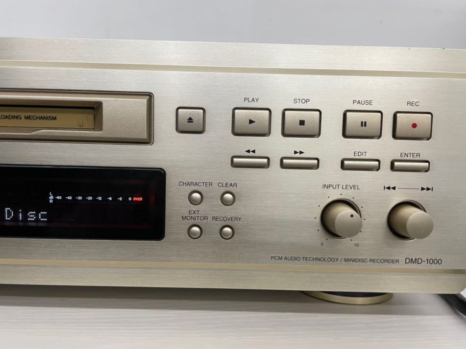 DENON DMD-1000 MDレコーダー ♪