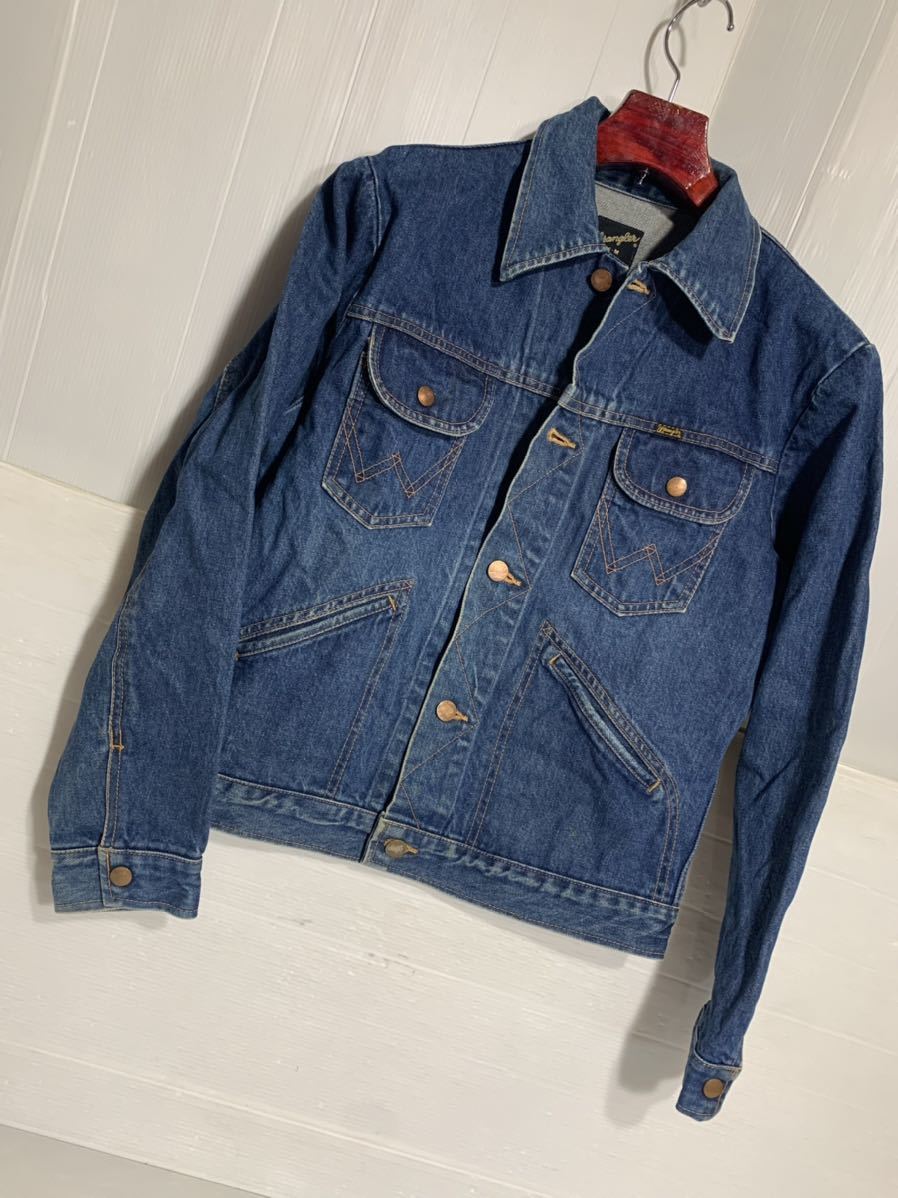 ヴィンテージ Wrangler ラングラー 124MJ 70's 復刻 黒タグ デニム