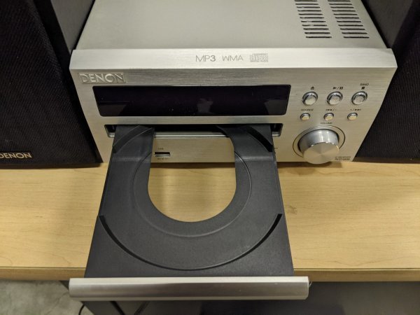 ジャンク】DENON RCD-M39 CD、ラジオ、iPod対応コンポ SC-M39