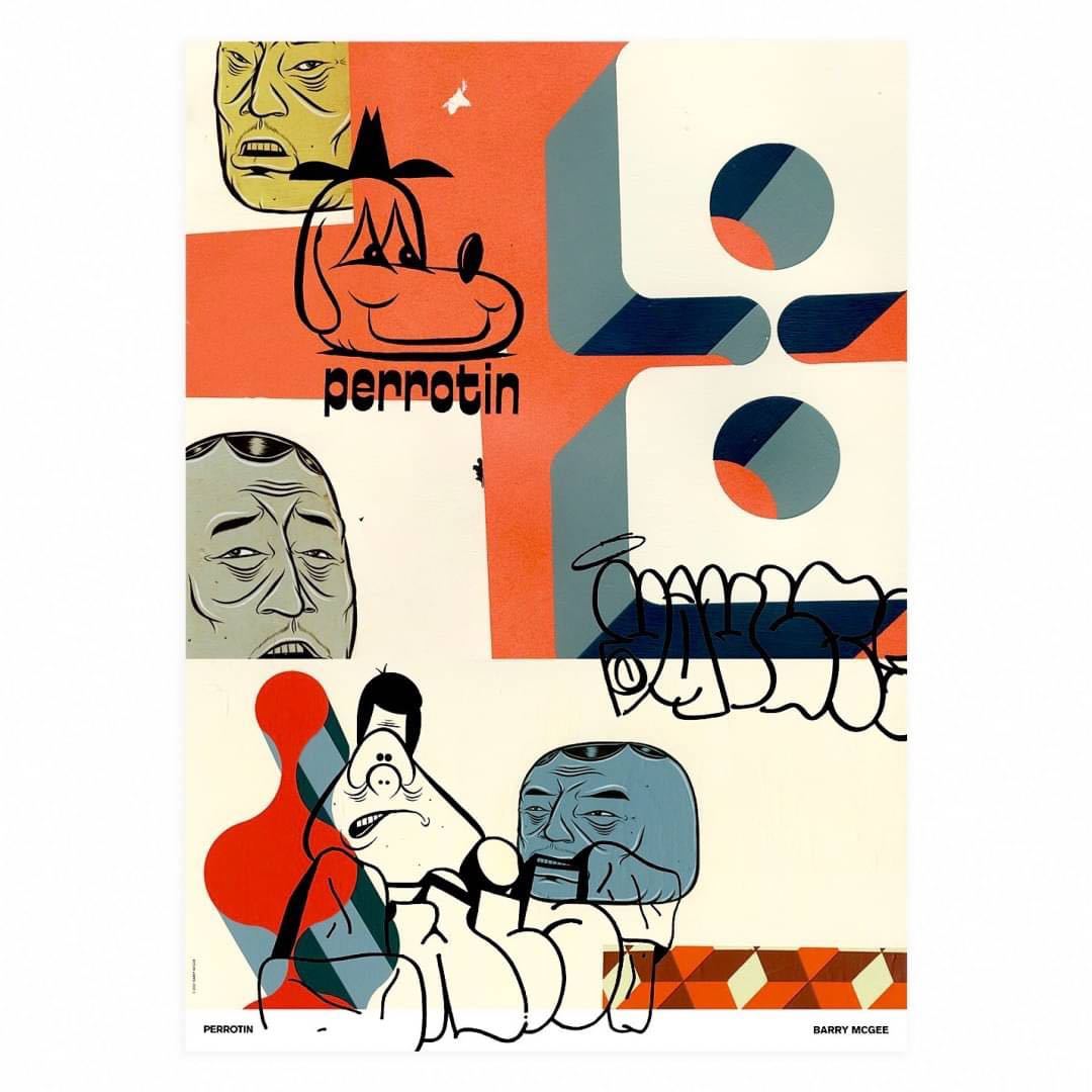 バリーマッギー Barry McGee 限定 ポスター futura2000 Kaws Banksy 