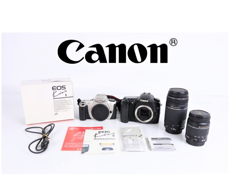 ☆キャノン Kiss X2☆初心者向けセット☆一眼レフカメラ☆ EOS Kiss Canon X2 M2 ♪△Canon 2点セット - ネイチャースナップの