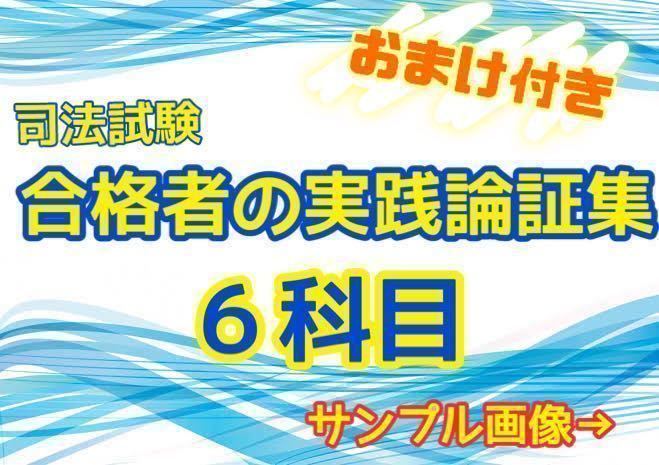 参考書 【紙媒体】2021年司法試験合格者使用の自作論証集