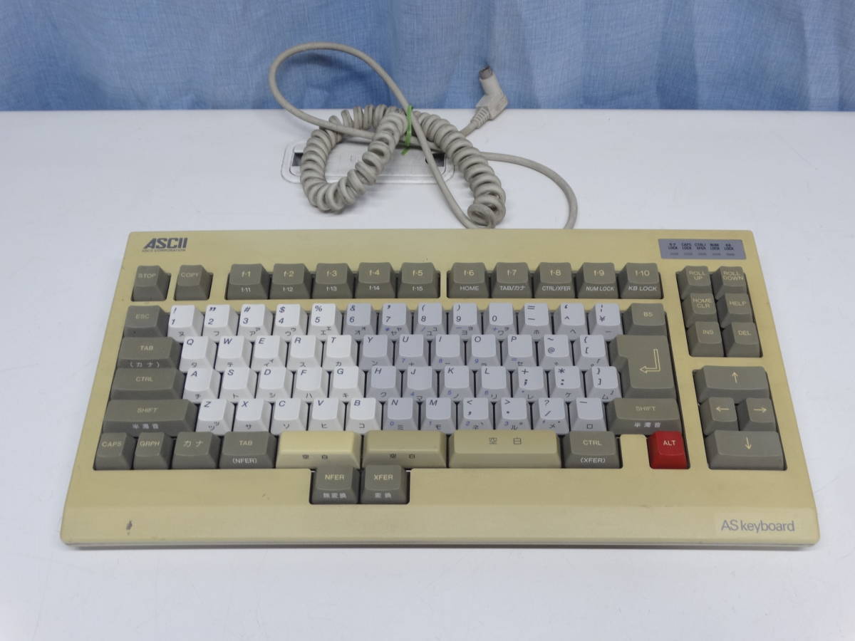  Va2161 ASCII MODEL ASkeyboard SONO1 キーボード 動作未確認 ジャンク品(PC-98)｜売買されたオークション情報、yahooの商品情報をアーカイブ公開 - オークファン その他