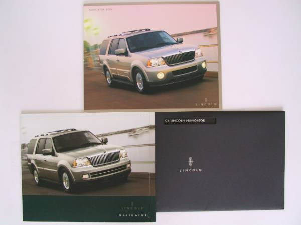 ナビゲーターページ リンカーンナビゲーターNAVIGATOR 2004-2010年USAカタログ リンカーン