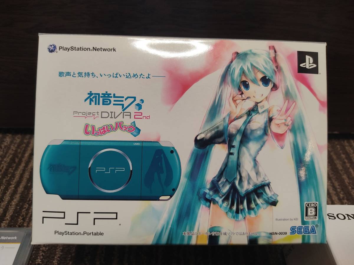 動作確認済み】初音ミク Project DIVA 2nd いっぱいパック 本体同梱版