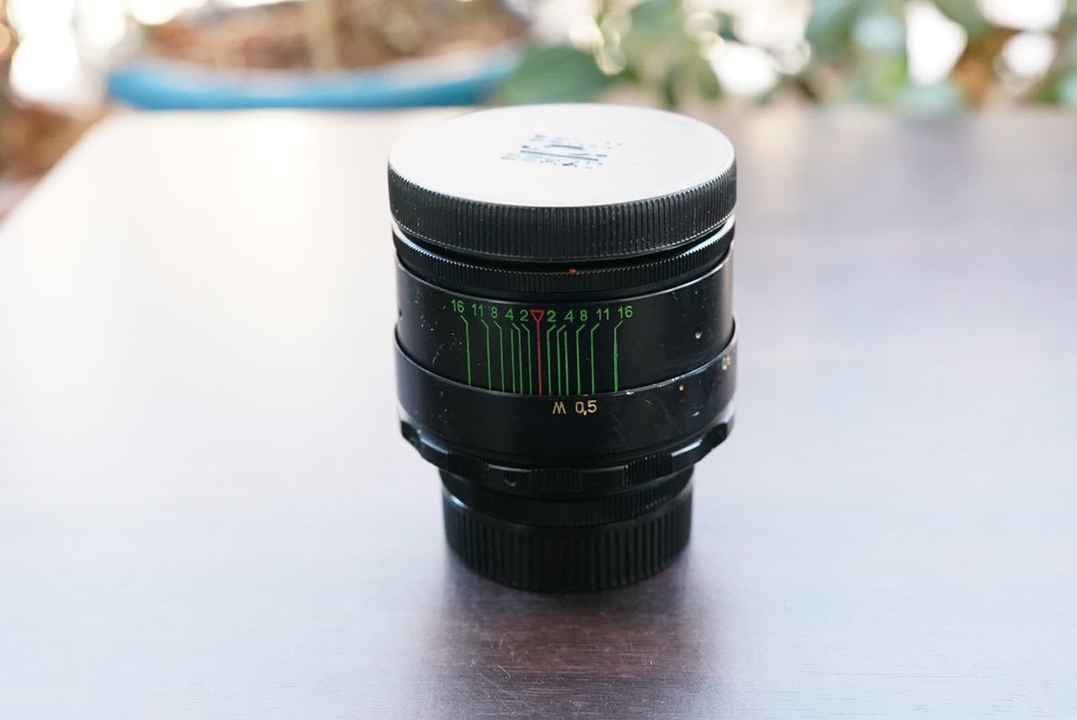 送料無料 分解清掃済み Helios-44-2 58mm f2 ヘリオス44-2 M42ぐるぐる