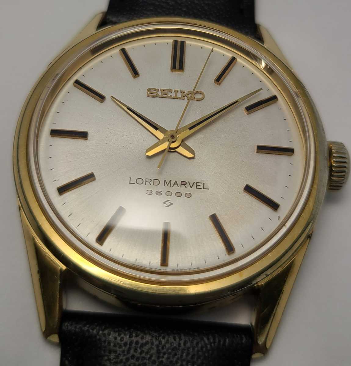 セイコー ロードマーベル36000 タツノオトシゴ裏蓋の最初期モデル 1967