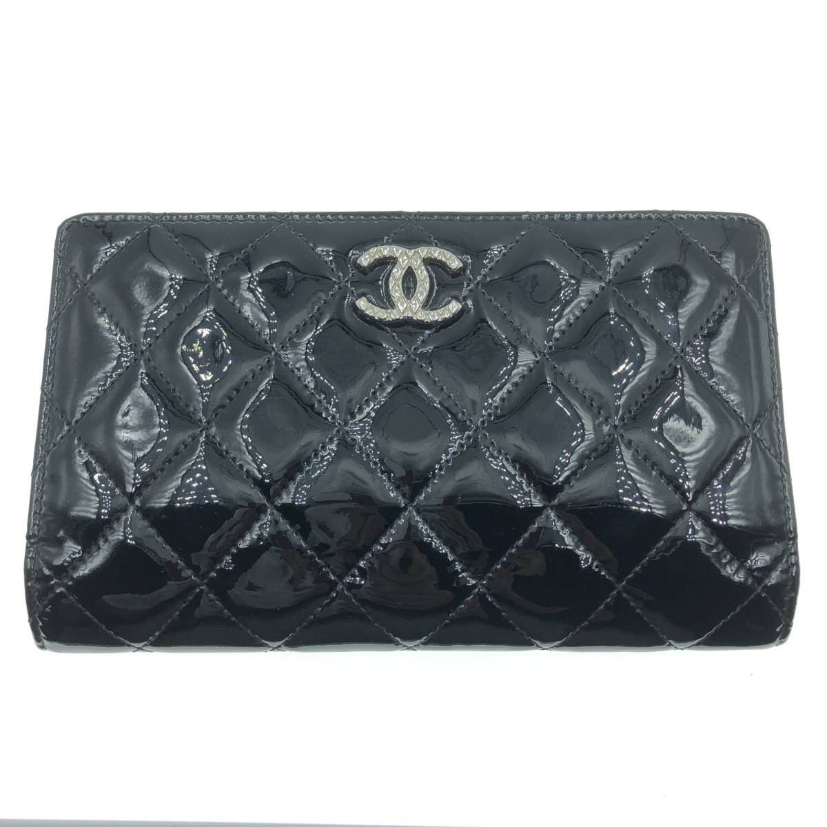 シャネル ◇ CHANEL シャネル ブリリアントマトラッセ 二つ折り 長財布 