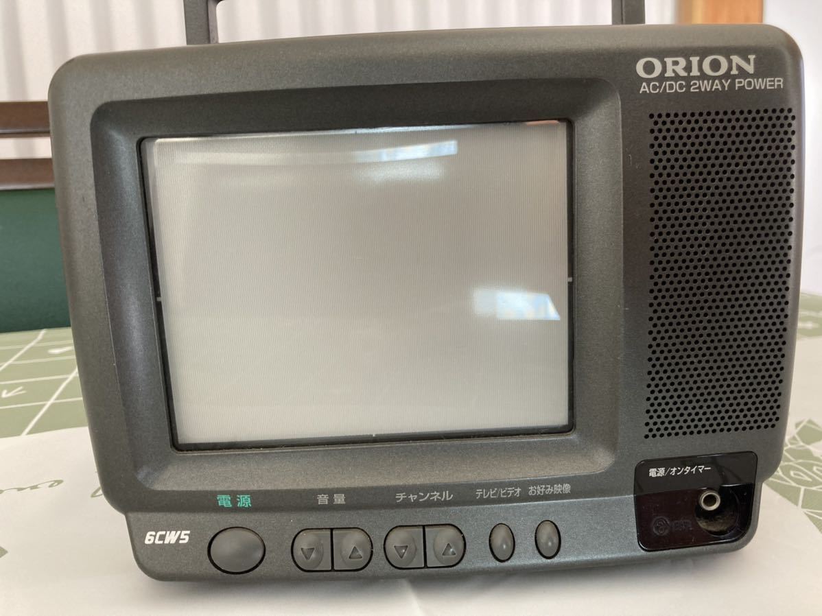 Orion ブラウン管テレビ 昭和 レトロ テレビ ビデオ ジャンク 6型カラーテレビ ブラウン管 売買されたオークション情報 Yahooの商品情報をアーカイブ公開 オークファン Aucfan Com