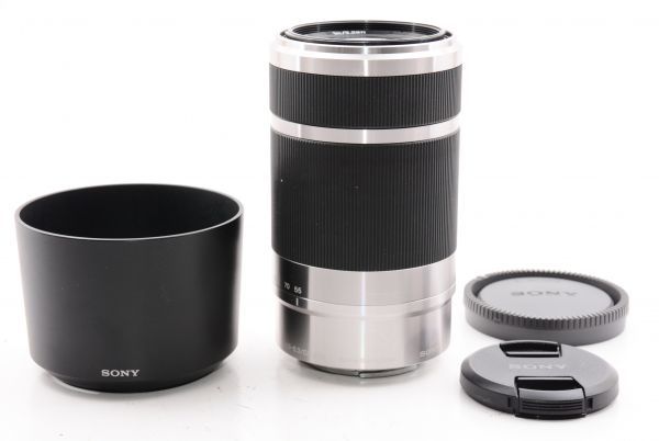 外観特上級】フード付！SONY ソニー SEL55210 E 55-210mm F4.5-6.3 OSS