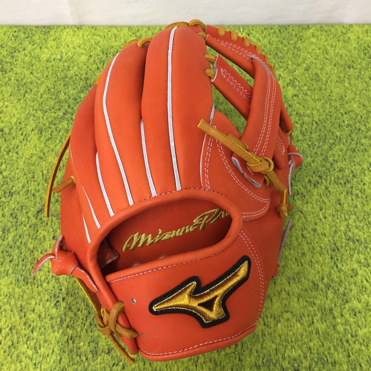 G-8156O タグ付き未使用品 ミズノ mizuno ミズノプロ mizunopro 硬式 1AJGH97923 菊池型 内野手用 グラブ グローブ 野球 