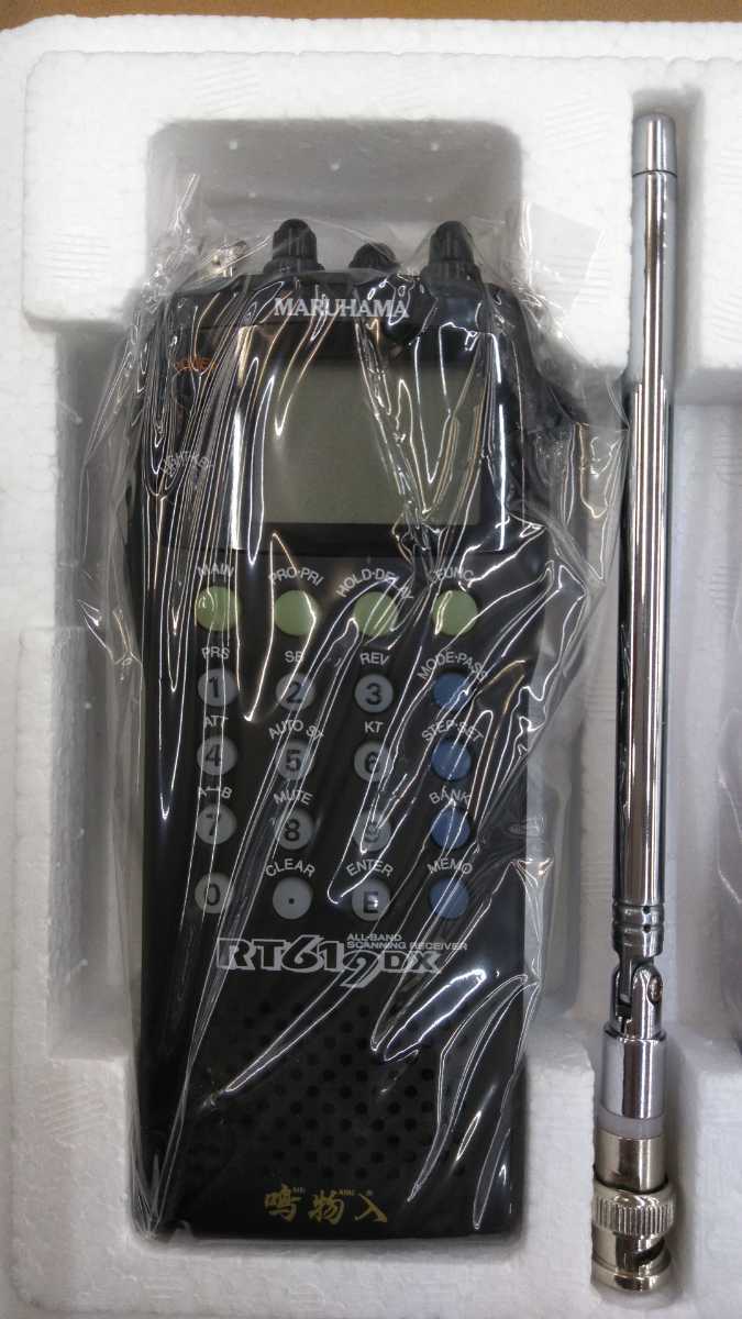 送料600円 MARUHAMA マルハマ スキャニングレシーバー 鳴物入 RT-723DX