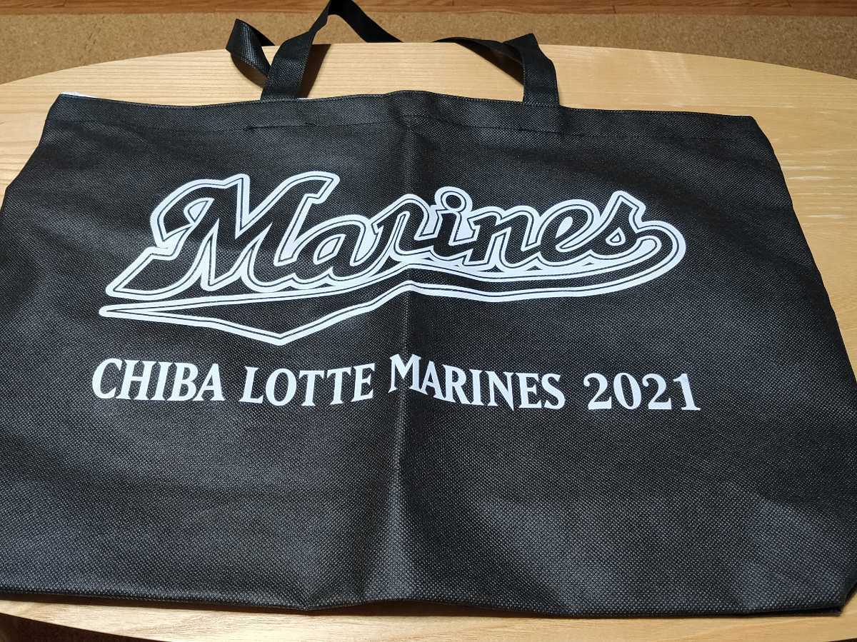 千葉ロッテマリーンズ トートバッグ 21 非売品 千葉ロッテ プロ野球 福袋 記念品 関連グッズ 売買されたオークション情報 Yahooの商品情報をアーカイブ公開 オークファン Aucfan Com