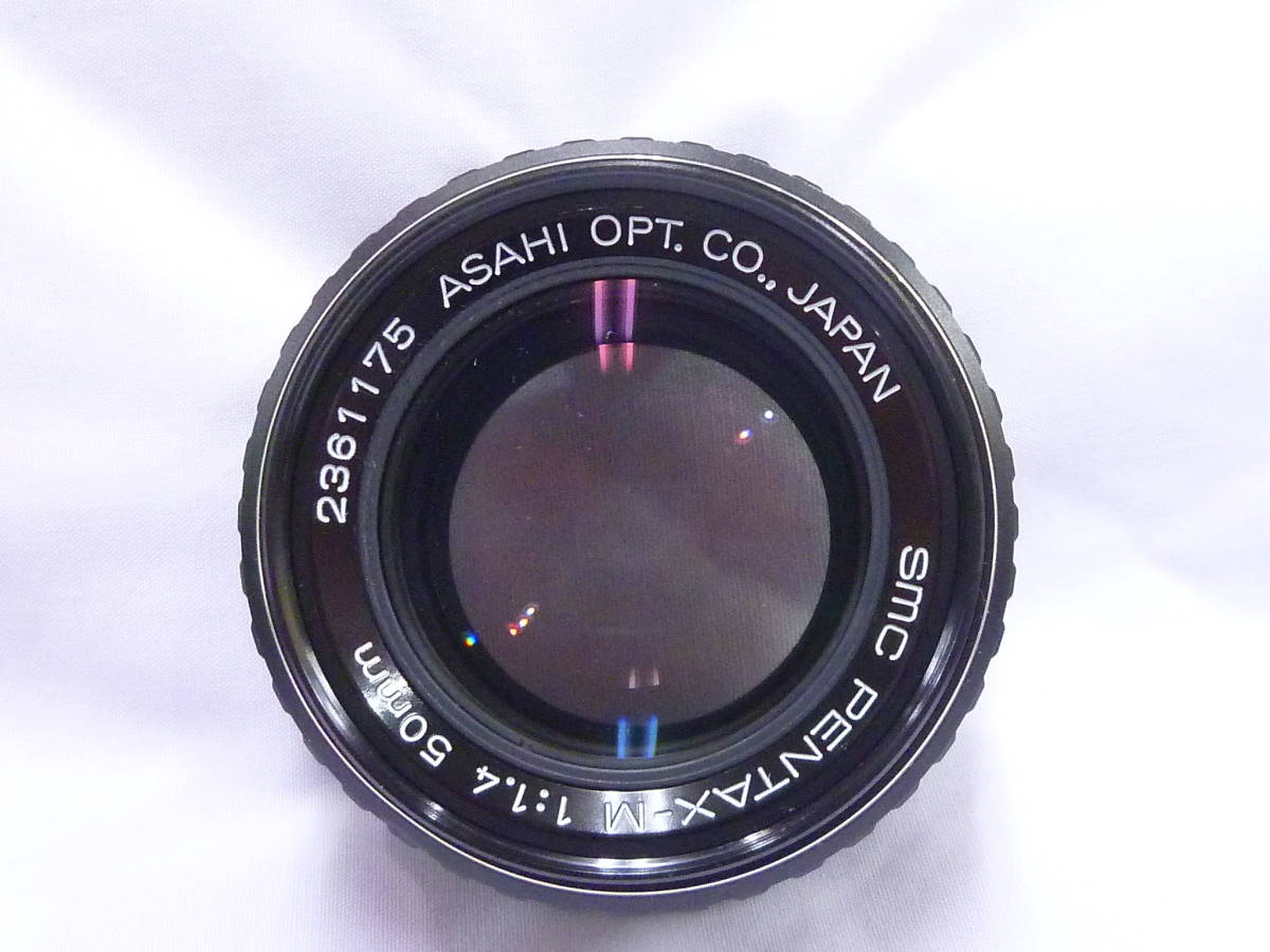 USED☆ペンタックス SMC PENTAX-M 50mm F1.4レンズのみ 美品品 【公式 