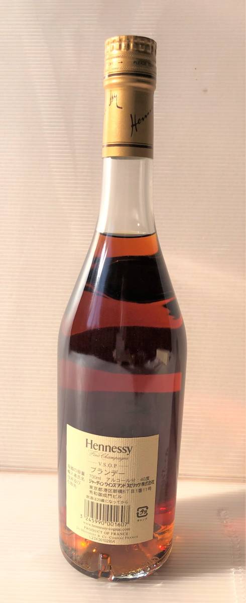 未開栓 古酒 ブランデー Hennessy COGNAC V.S.O.P. ヘネシー