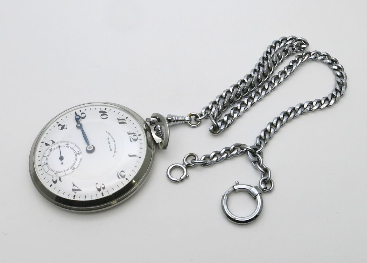 1円スタート 懐中時計 TAVANNES タバン MT 手巻 スモールセコンド 