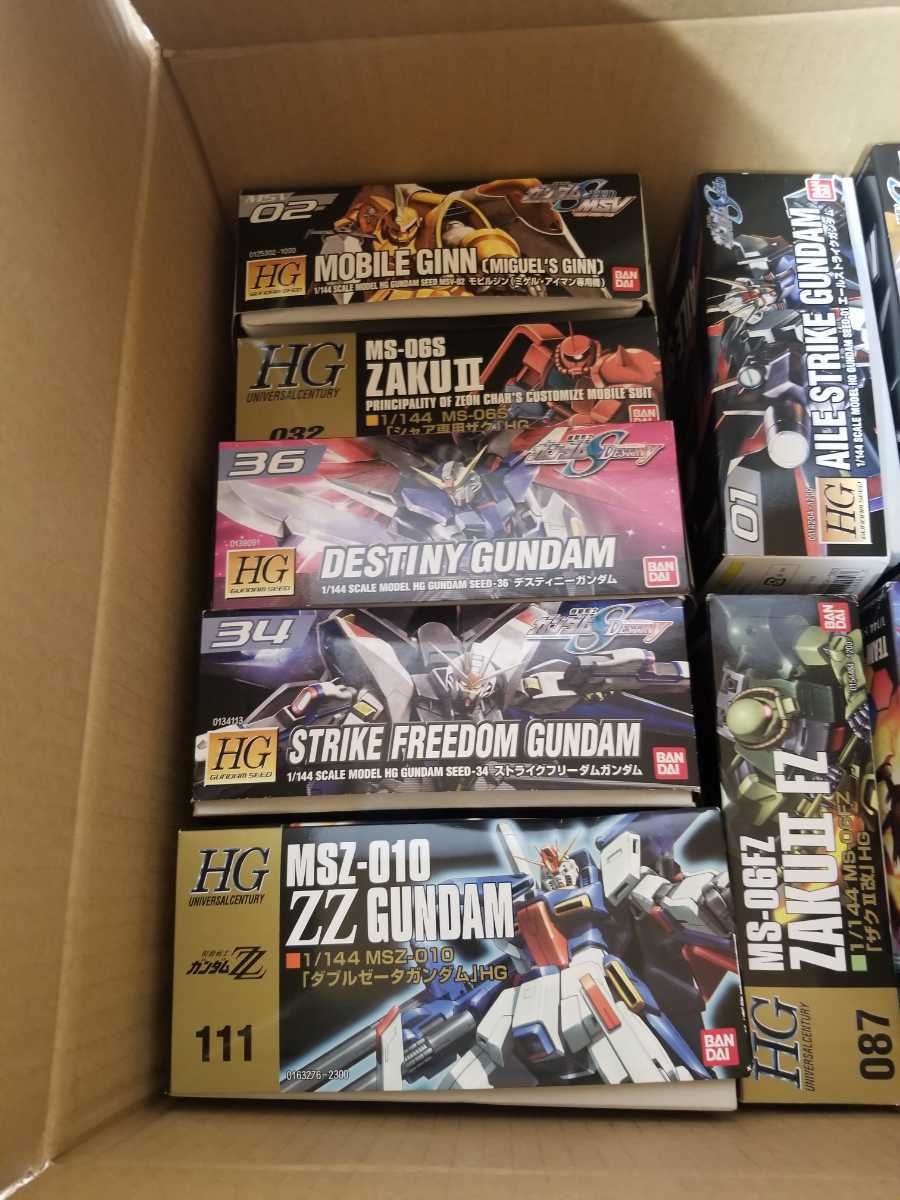 未組立 HG ガンプラ 11個 箱潰れ有り ジャンク (ガンダム)｜売買された