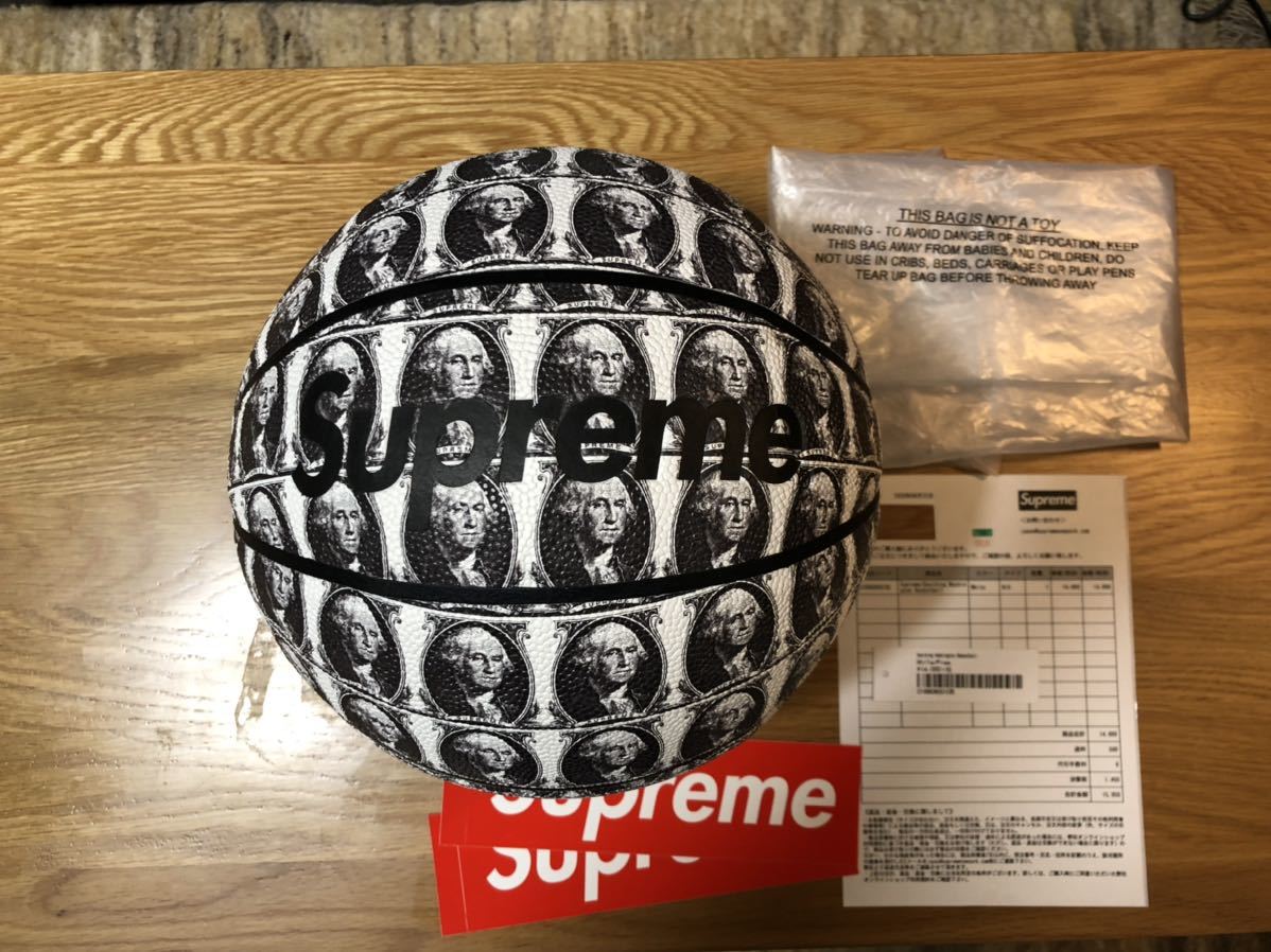 白)Supreme Spalding Washington Basketball スポルディング