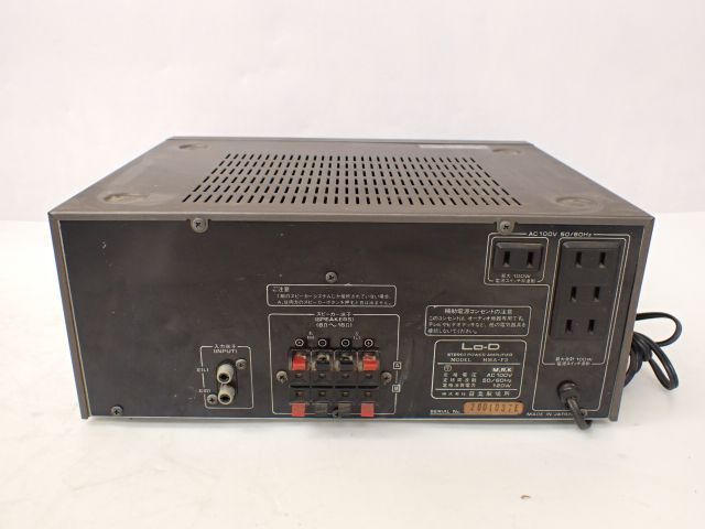 Lo-D Yahoo!オークション ローディ HMA-F3 - パワーアンプ HITACH