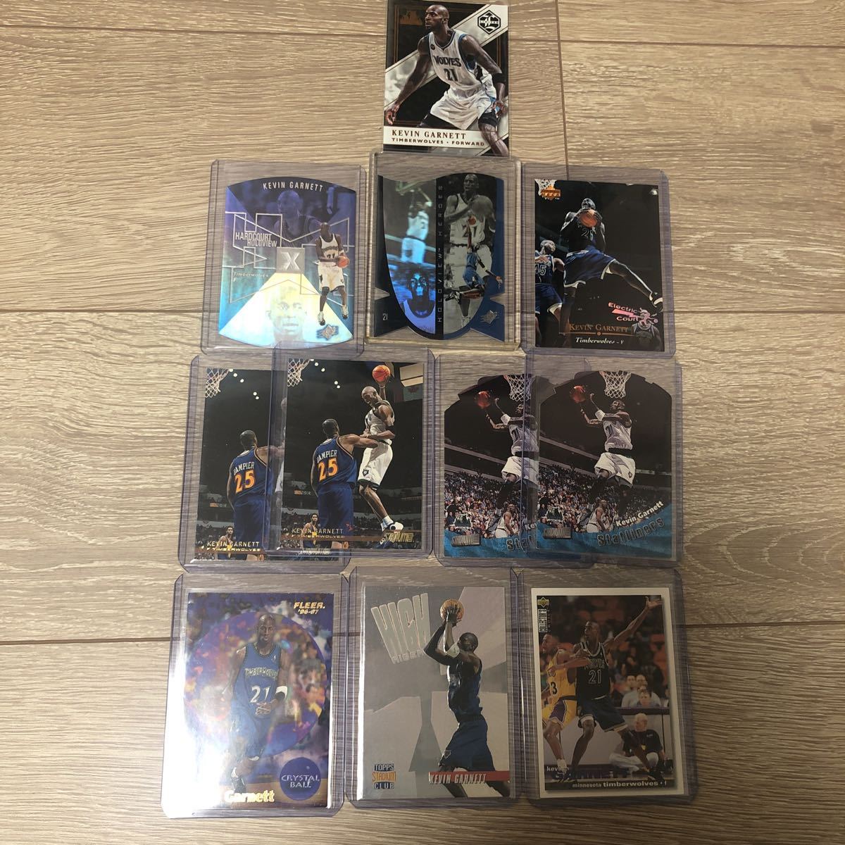 panini upperdeck topps kevin garnett Kevin Upper Deck (new york 
