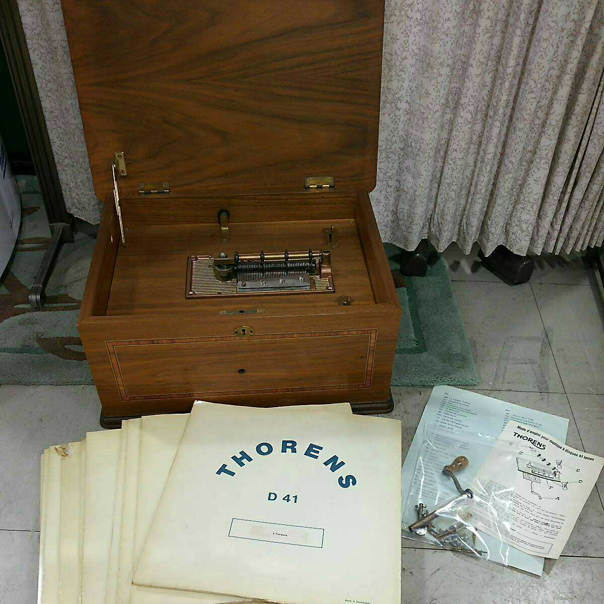 ディスクオルゴール THORENS - トーレンス Yahoo!オークション スイス