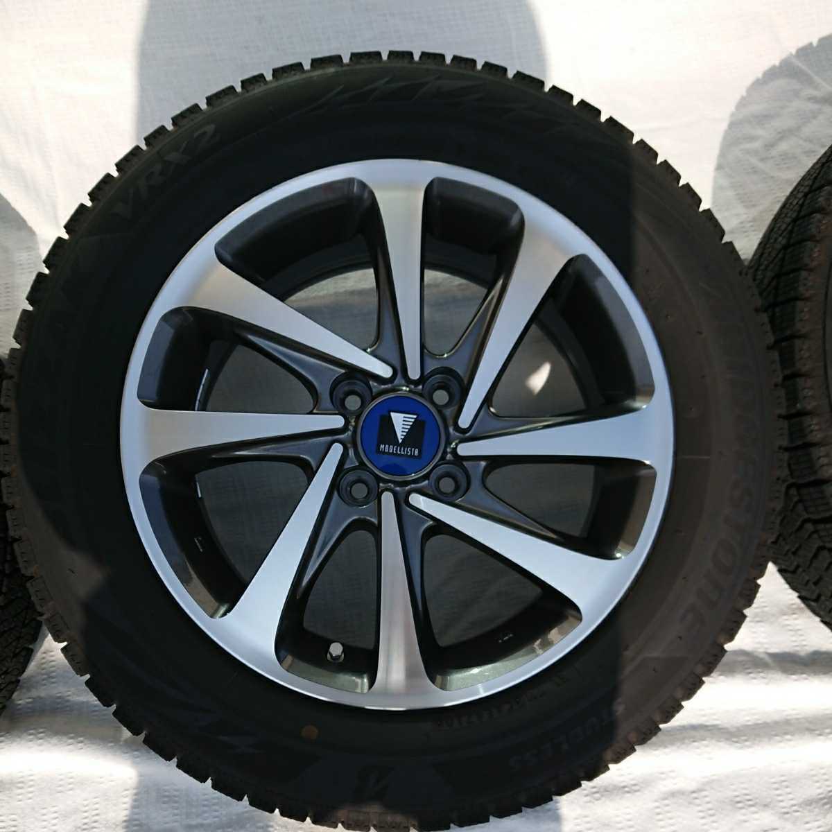 トヨタ モデリスタ ホイール 15インチ ブリジストン ブリザック VRX2 