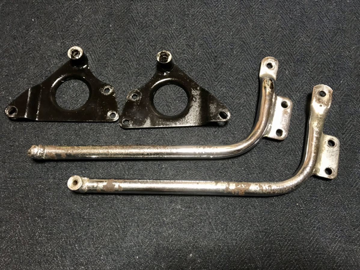 正規品，HOT カワサキW1 深フェンダー用（リア）ステー（ w1 w1s w1sa