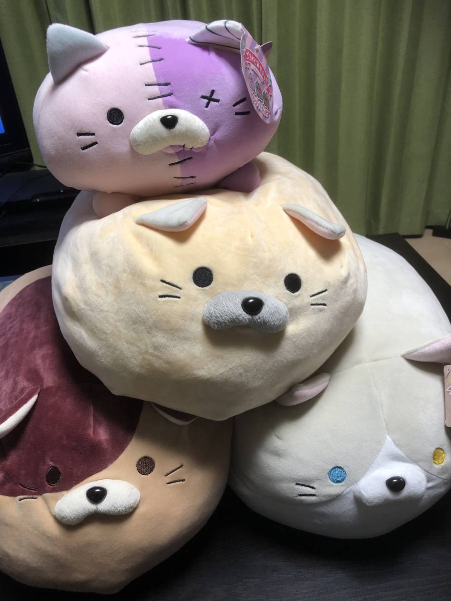 SALE，新品 ごろねこサミット4点セット クッション ぬいぐるみ アミューズメント景品 非売品(キャラクター)｜売買されたオークション情報、yahooの商品情報をアーカイブ公開 - オークファン その他