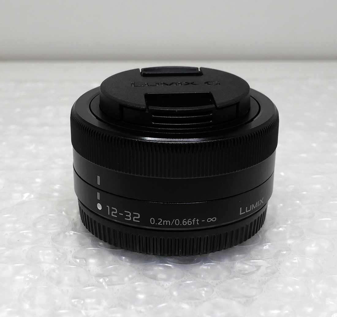 動作確認済み LUMIX G 12-32mm ブラック H-FS12032 カメラ 動作確認