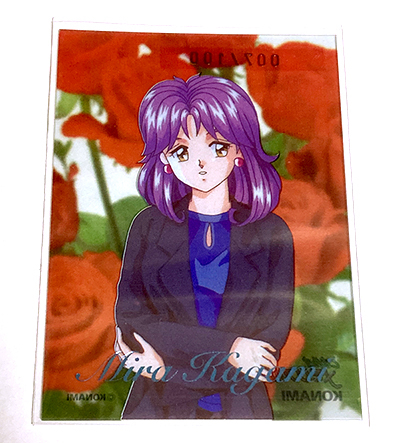 ときめきメモリアル トレカ　Final パラレル ラメ 全種 レア シリアルナンバー 007 ☆ No.36 鏡魅羅 ◇ ときめきメモリアル