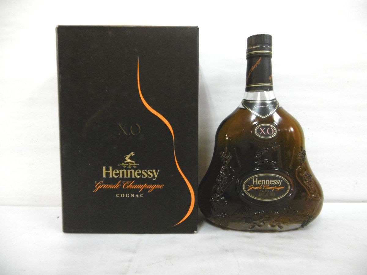 ★未開封★限定品 古酒 ヘネシー Hennessy X.O Cognac SQ 古酒 Hennessy（ヘネシー）XO グランドシャンパーニュ ☆ X99-38 XO